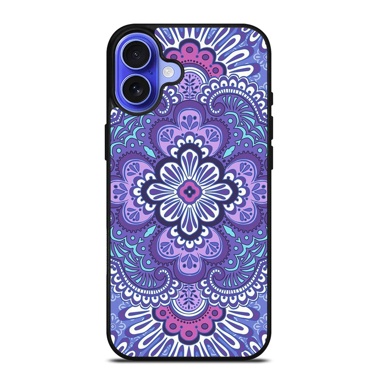 VERA BRADLEY LILAC TAPESTRY iPhone 16 Case Cover