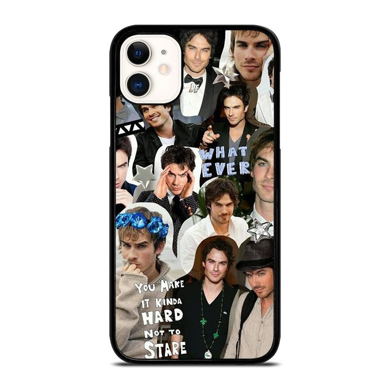 VAMPIRE DIARIES IAN SOMERHALDER COLLAGE iPhone 11 case iPhone 11 Case Cover