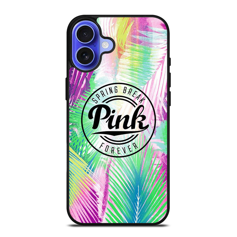 VICTORIA'S SECRET PINK PALM iPhone 16 Case Cover
