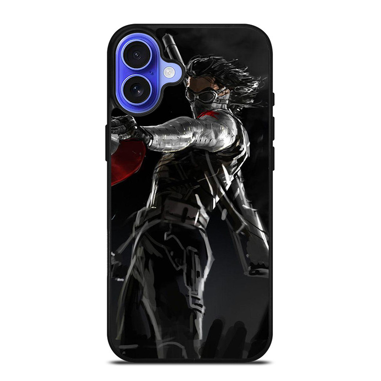 WINTER SOLDIER MARVEL iPhone 16 Case Cover