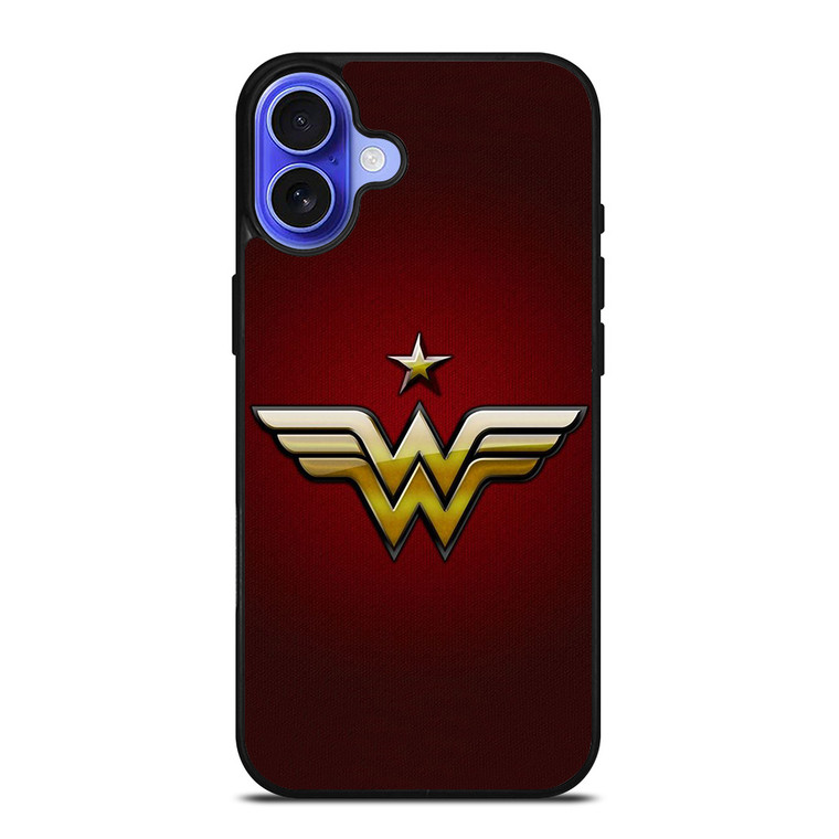 WONDER WOMAN LOGO DC iPhone 16 Case Cover