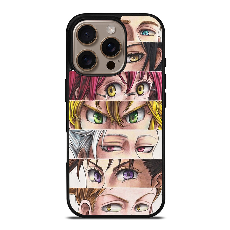 7 SEVEN DEADLY SINS ANIME EYE CHARACTER iPhone 16 Pro Case Cover