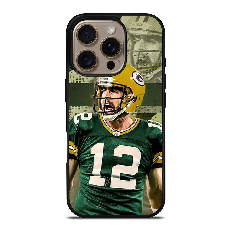 AARON RODGERS PACKERS FOOTBALL iPhone 16 Pro Case Cover