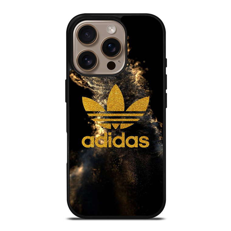 ADIDAS GOLD SAND LOGO iPhone 16 Pro Case Cover