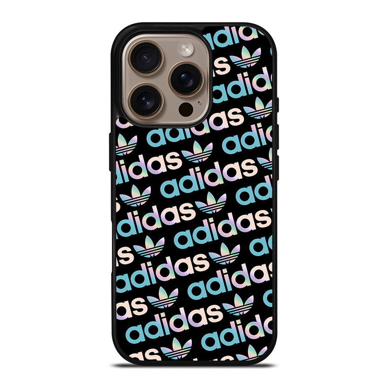 ADIDAS HOLOGRAPHIC LOGO iPhone 16 Pro Case Cover