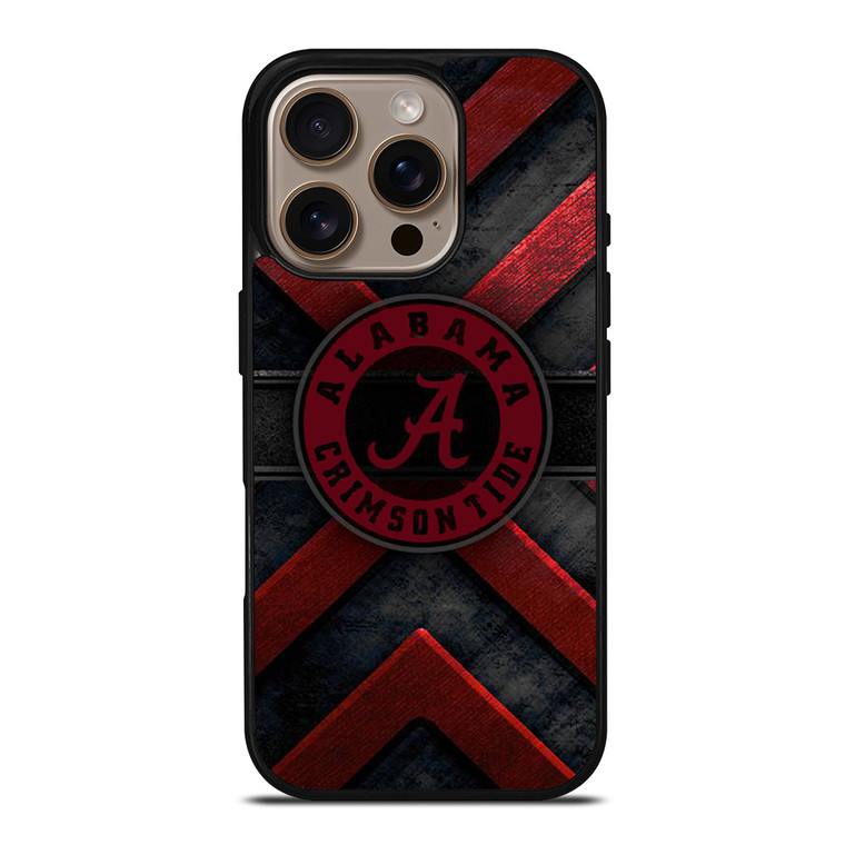 ALABAMA CRIMSON TIDE EMBLEM iPhone 16 Pro Case Cover