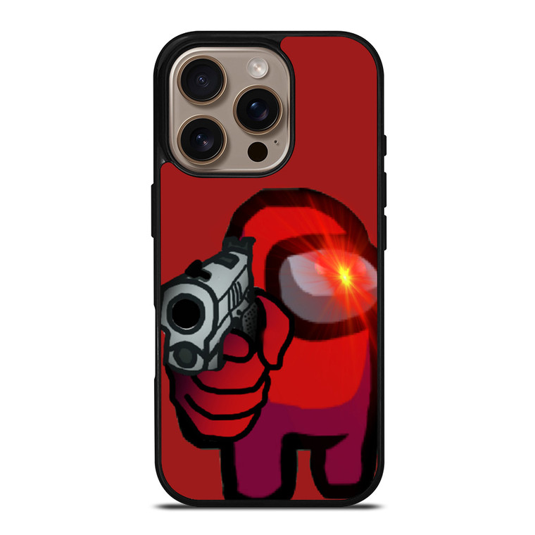 AMONG US IMPOSTOR RED iPhone 16 Pro Case Cover
