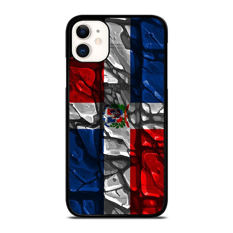 DOMINICAN REPUBLIC FLAG iPhone 11 Case Cover