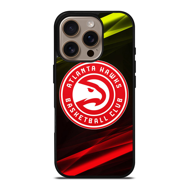 ATLANTA HAWKS BASKETBALL CLUB iPhone 16 Pro Case Cover