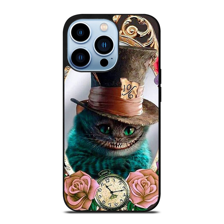 ALICE IN WONDERLAND CAT CUTE iPhone 13 Pro Max Case Cover