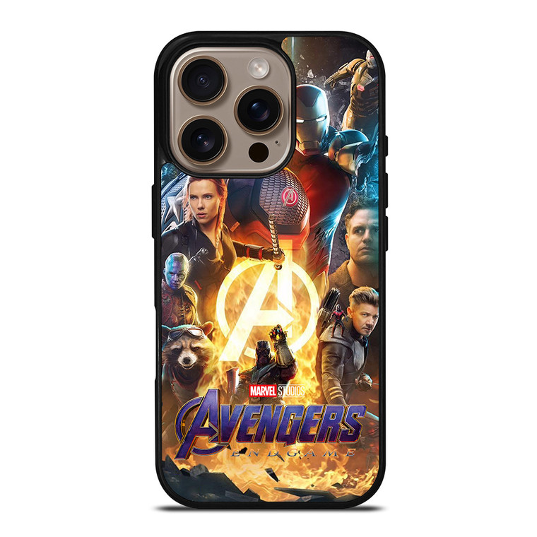 AVENGERS ENDGAME ALL HERO iPhone 16 Pro Case Cover