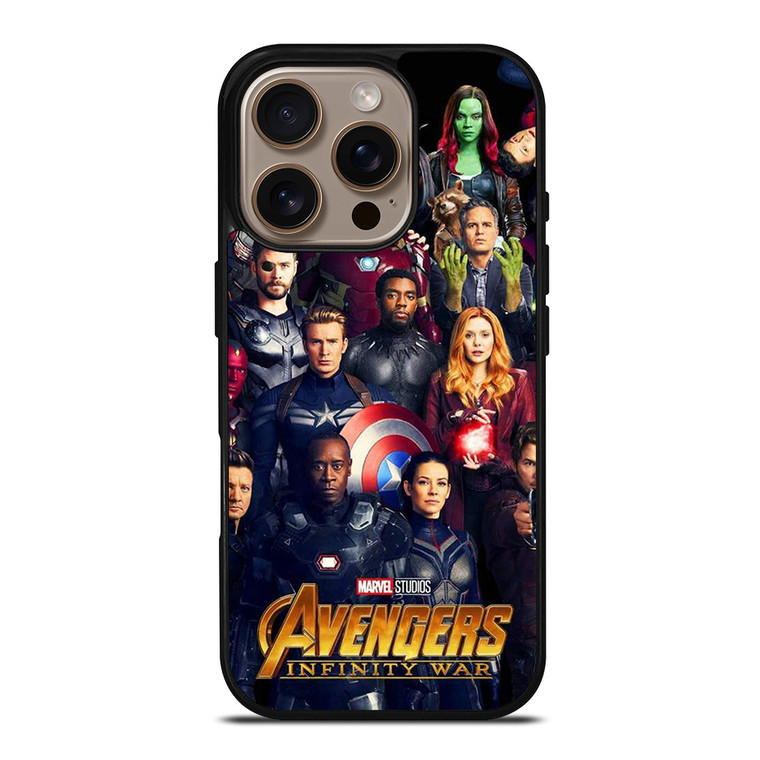 AVENGERS INFINITY WAR MARVEL iPhone 16 Pro Case Cover