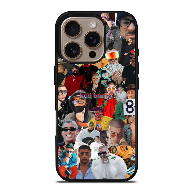 BAD BUNNY COLLAGE iPhone 16 Pro Case Cover