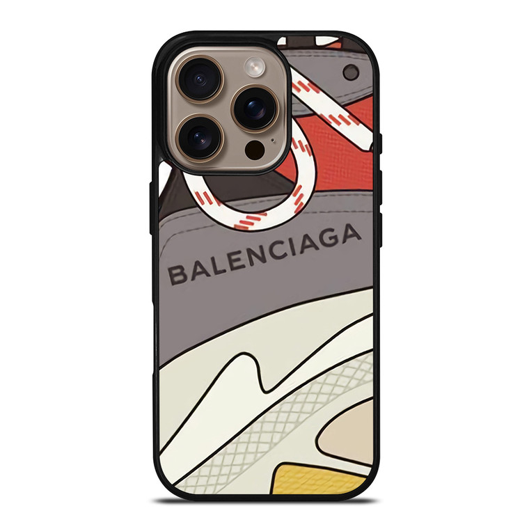 BALENCIAGA SHOES LOGO iPhone 16 Pro Case Cover