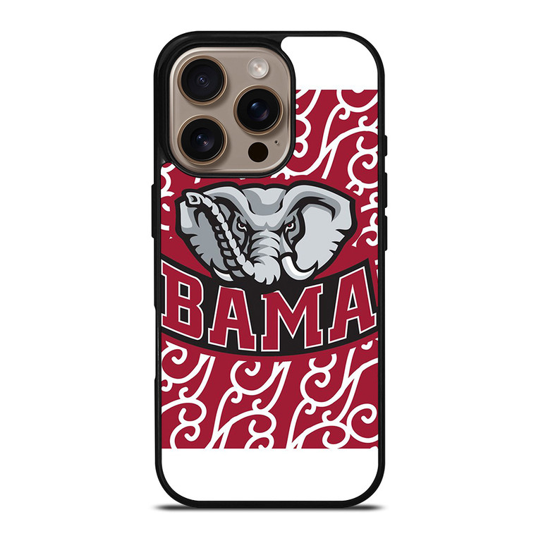 BAMA ALABAMA CRIMSON TIDE iPhone 16 Pro Case Cover
