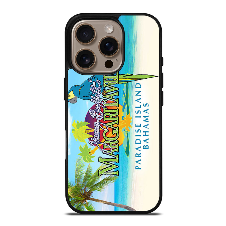 BEACH JIMMY BUFFETS MARGARITAVILLE LOGO iPhone 16 Pro Case Cover