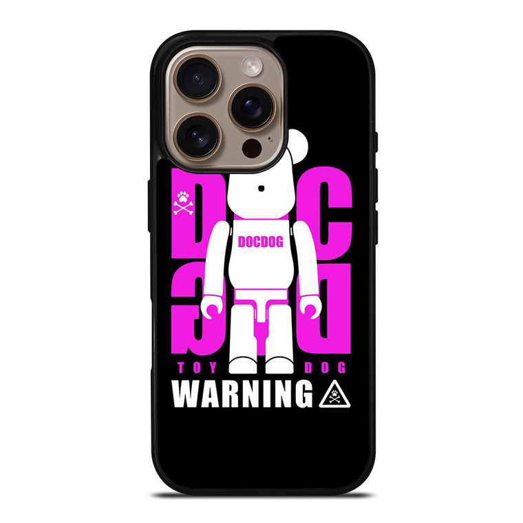 BEARBRICK DOC DOG TOY DOG iPhone 16 Pro Case Cover