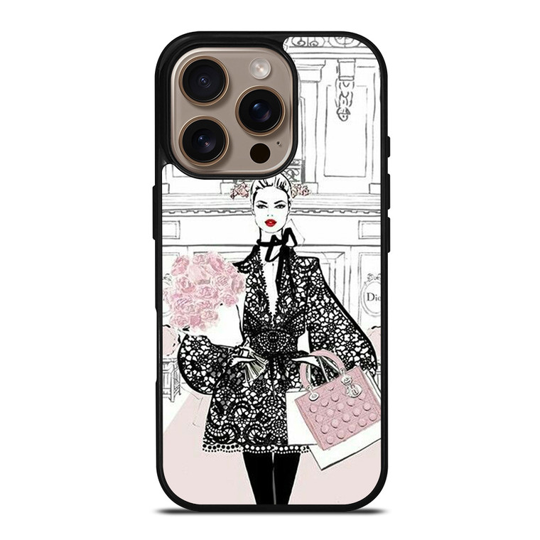 BEAUTY FASHION MEGAN HESS iPhone 16 Pro Case Cover