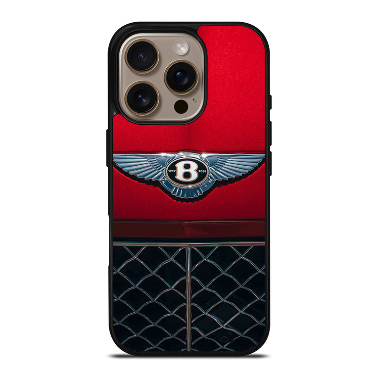 BENTLEY LOGO CAR ICON RED iPhone 16 Pro Case Cover