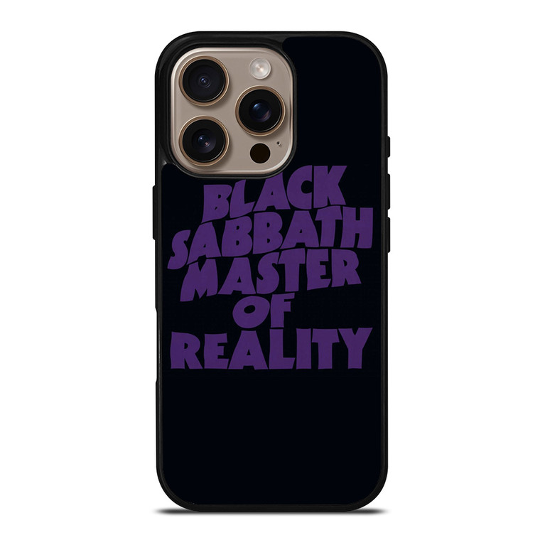 BLACK SABBATH MASTER OF REALITY ALBUM iPhone 16 Pro Case Cover