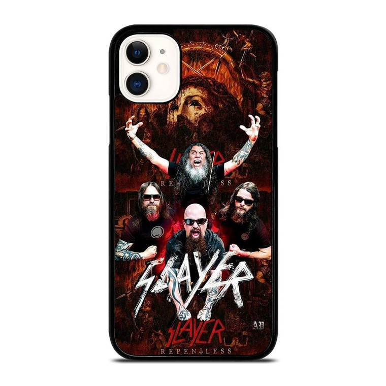 SLAYER METAL BAND POSTER iPhone 11 Case Cover