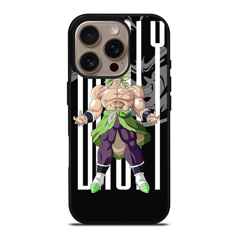 BROLY LEGENDARY SAIYAN DRAGON BALL iPhone 16 Pro Case Cover