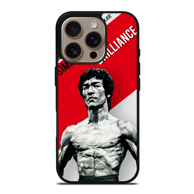 BRUCE LEE SIMPLICITY iPhone 16 Pro Case Cover