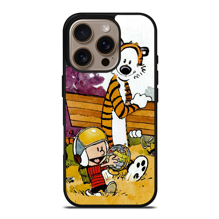 CALVIN AND HOBBES CARTOON iPhone 16 Pro Case Cover