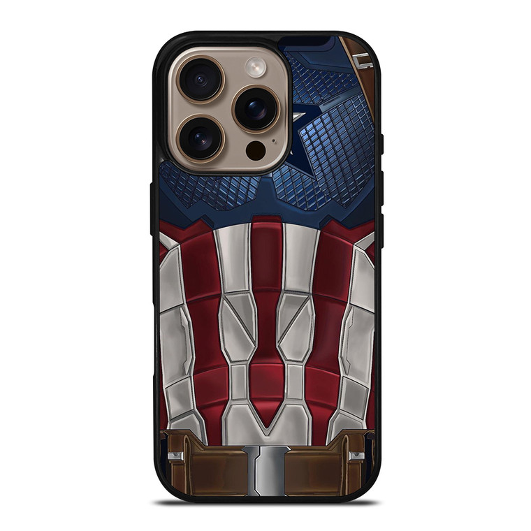 CAPTAIN AMERICA CHEST iPhone 16 Pro Case Cover