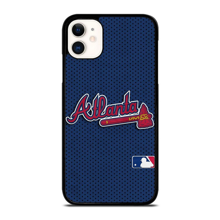 ATLANTA BRAVES JERSEY LOGO iPhone 11 Case Cover