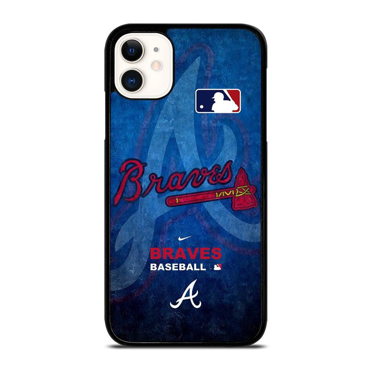 ATLANTA BRAVES LOGO MLB iPhone 11 Case Cover