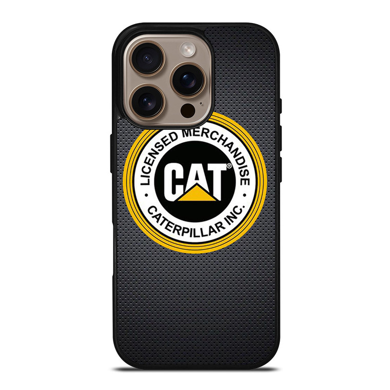 CATERPILLAR TRACTOR CAT LOGO MERCHANDISE ICON iPhone 16 Pro Case Cover