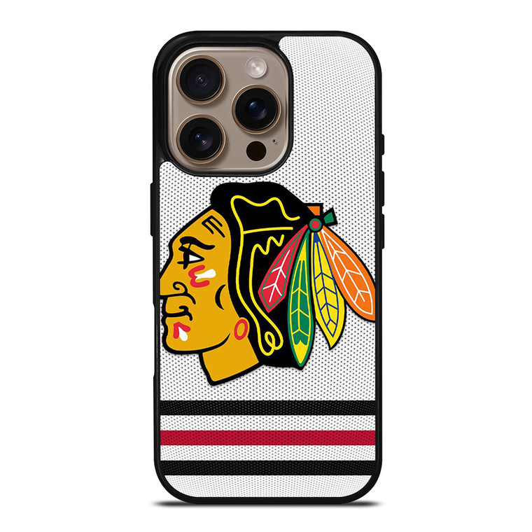 CHICAGO BLACKHAWKS LOGO HOCKEY iPhone 16 Pro Case Cover