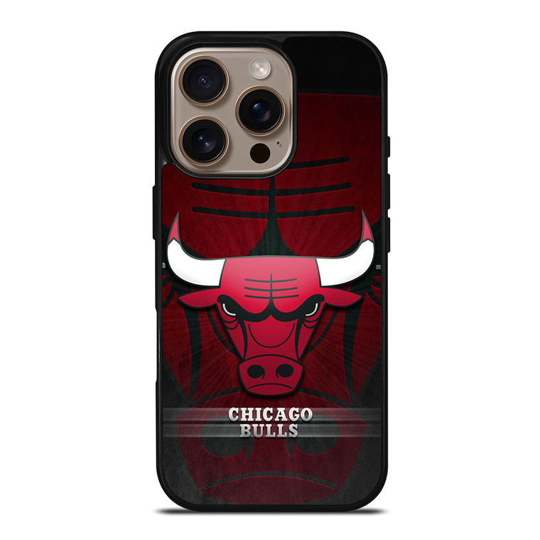 CHICAGO BULLS SYMBOL iPhone 16 Pro Case Cover