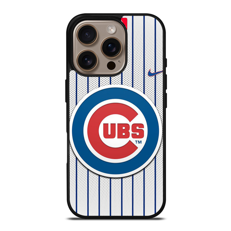 CHICAGO CUBS LOGO JERSEY iPhone 16 Pro Case Cover