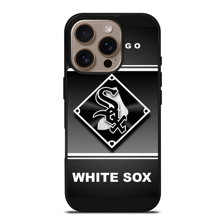 CHICAGO WHITE SOX BASEBALL SYMBOL iPhone 16 Pro Case Cover