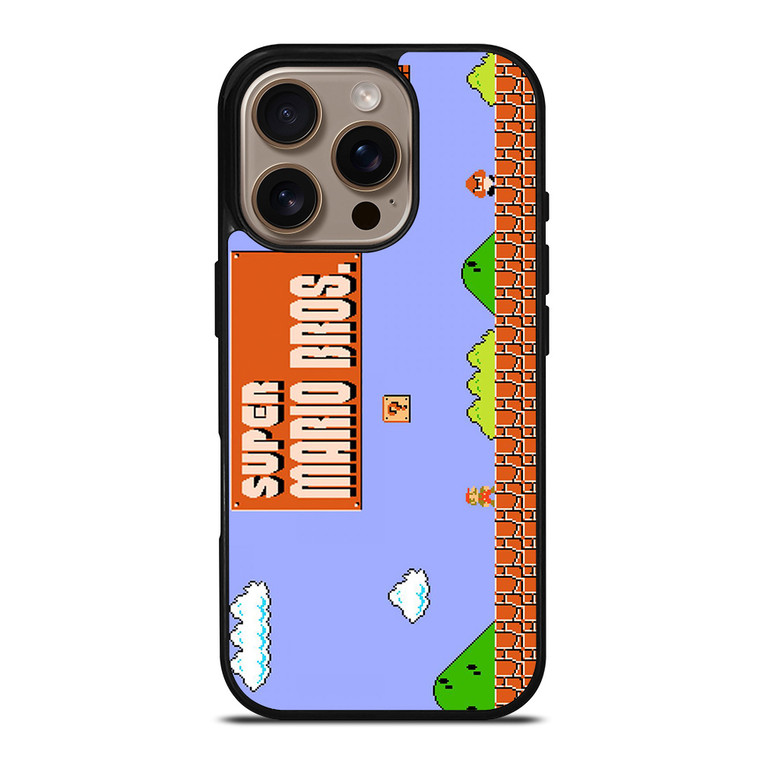 CLASSIC MARIO BROS GAME iPhone 16 Pro Case Cover
