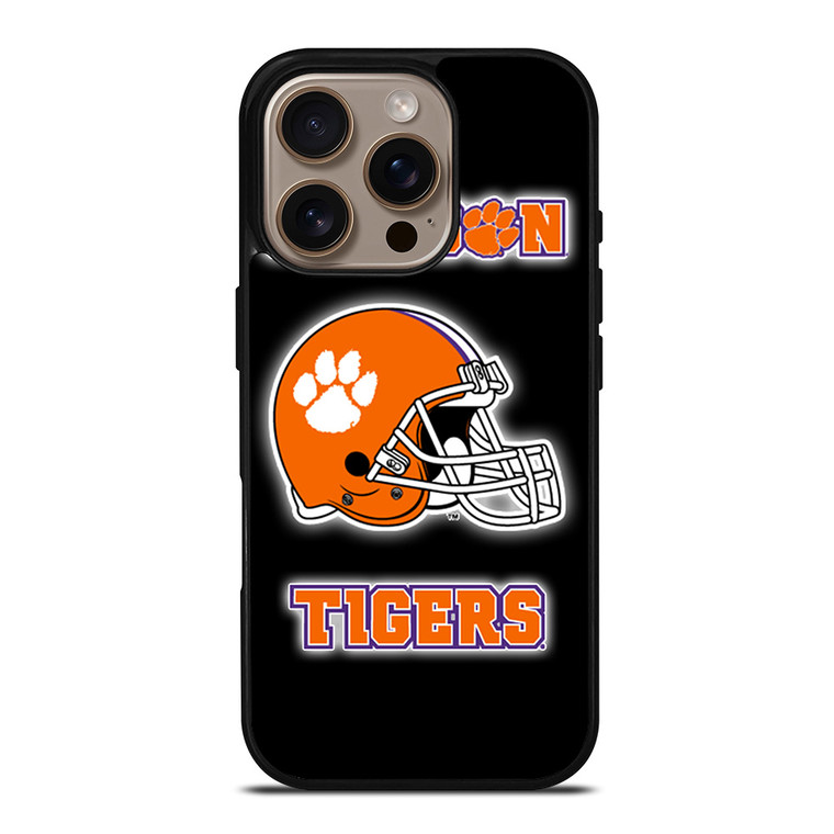 CLEMSON TIGERS FOOTBALL iPhone 16 Pro Case Cover