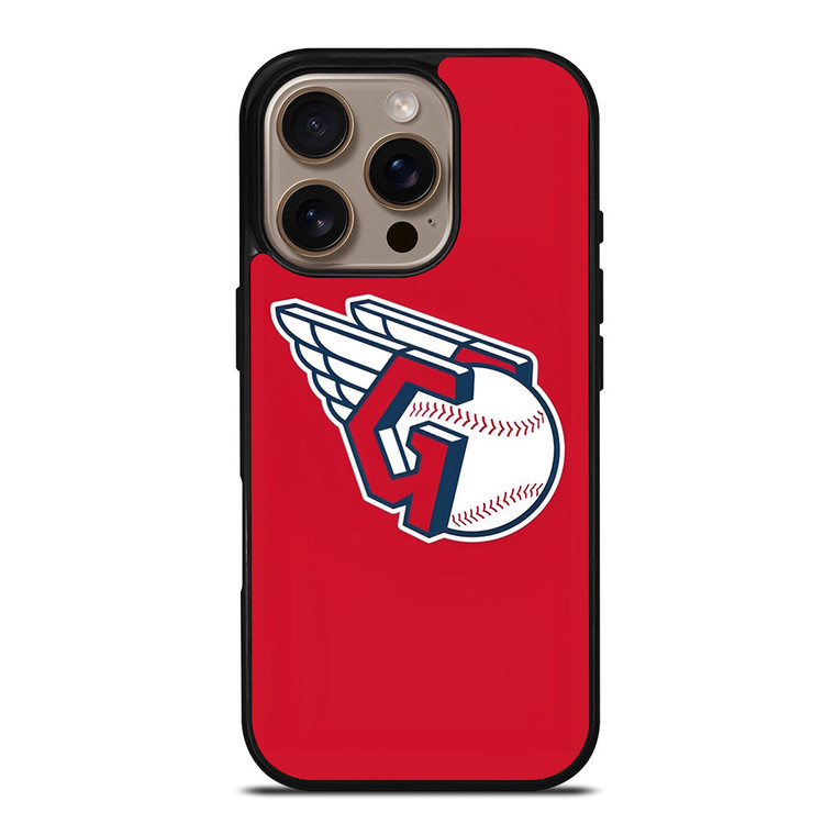 CLEVELAND GUARDIANS BASEBALL TEAM LOGO iPhone 16 Pro Case Cover