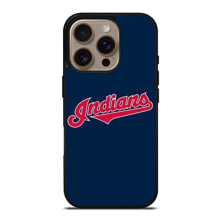 CLEVELAND INDIANS BASEBALL TEAM LOGO ICON iPhone 16 Pro Case Cover