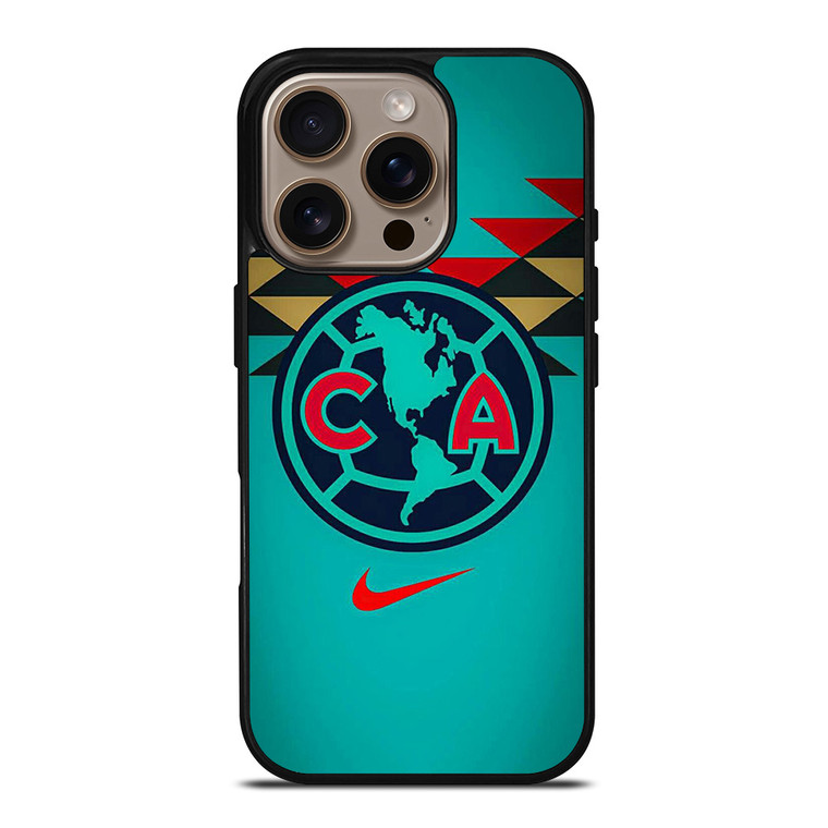 CLUB AMERICA AGUILAS FOOTBALL CLUB LOGO iPhone 16 Pro Case Cover