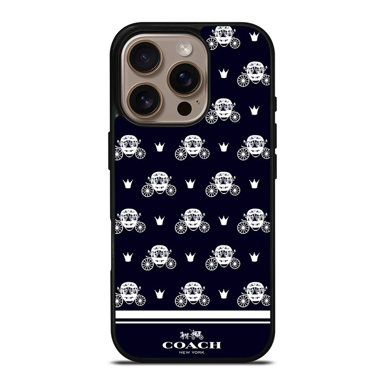 COACH NEW YORK CART iPhone 16 Pro Case Cover