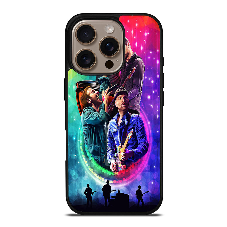 COLDPLAY BAND ART iPhone 16 Pro Case Cover