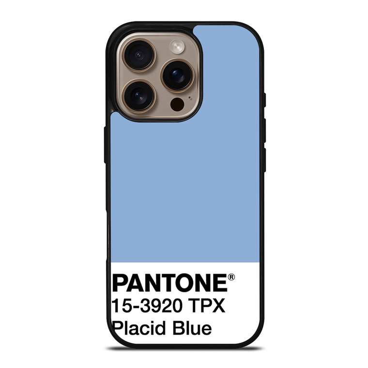 COLOR PANTONE PLACID BLUE iPhone 16 Pro Case Cover