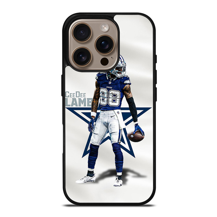DALLAS COWBOYS CEEDEE LAMB iPhone 16 Pro Case Cover