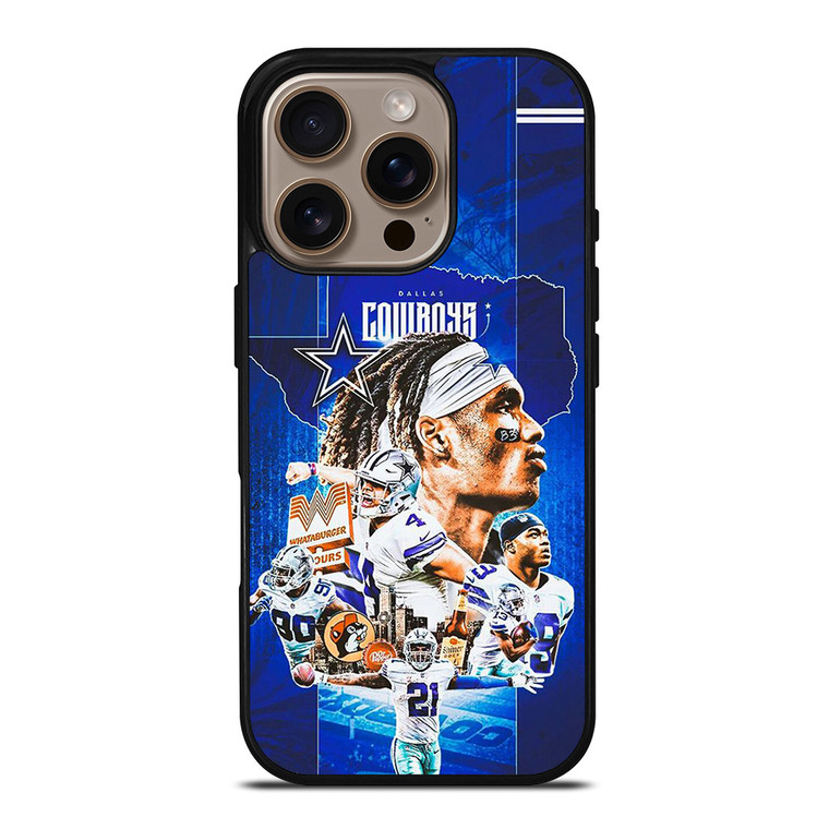 DALLAS COWBOYS FOOTBALL PLAYERS iPhone 16 Pro Case Cover