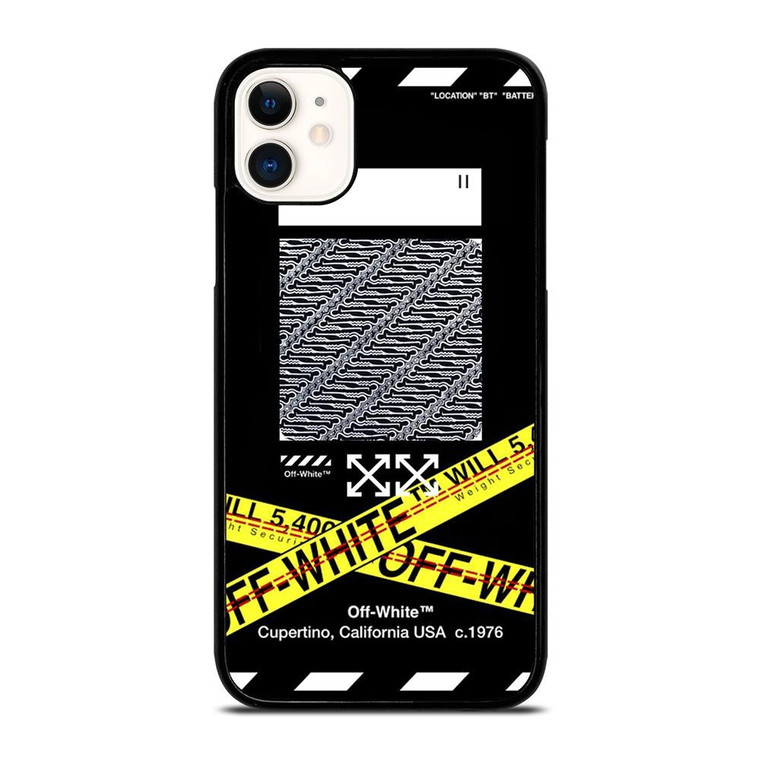 OFF WHITE X BATIK iPhone 11 Case Cover