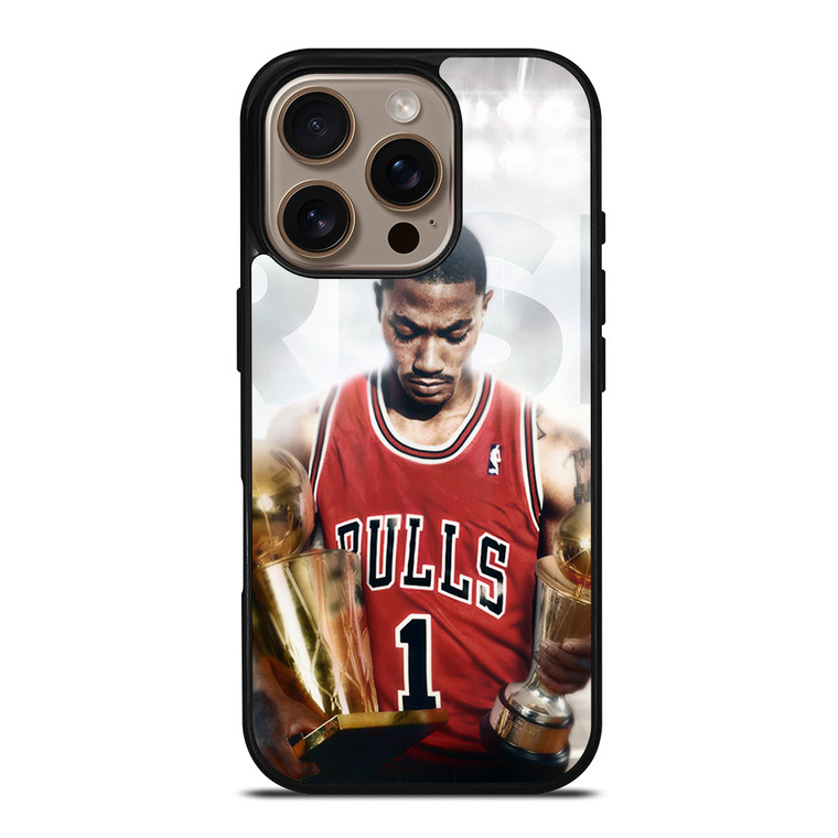 DERRICK ROSE CHICAGO BULLS NBA iPhone 16 Pro Case Cover