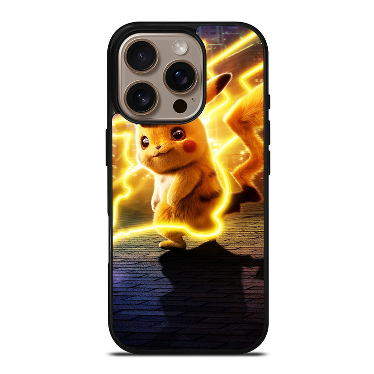 DETECTIVE PIKACHU POKEMON iPhone 16 Pro Case Cover