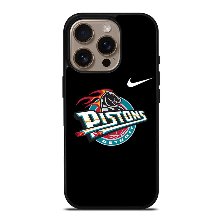 DETROIT PISTONS NIKE iPhone 16 Pro Case Cover